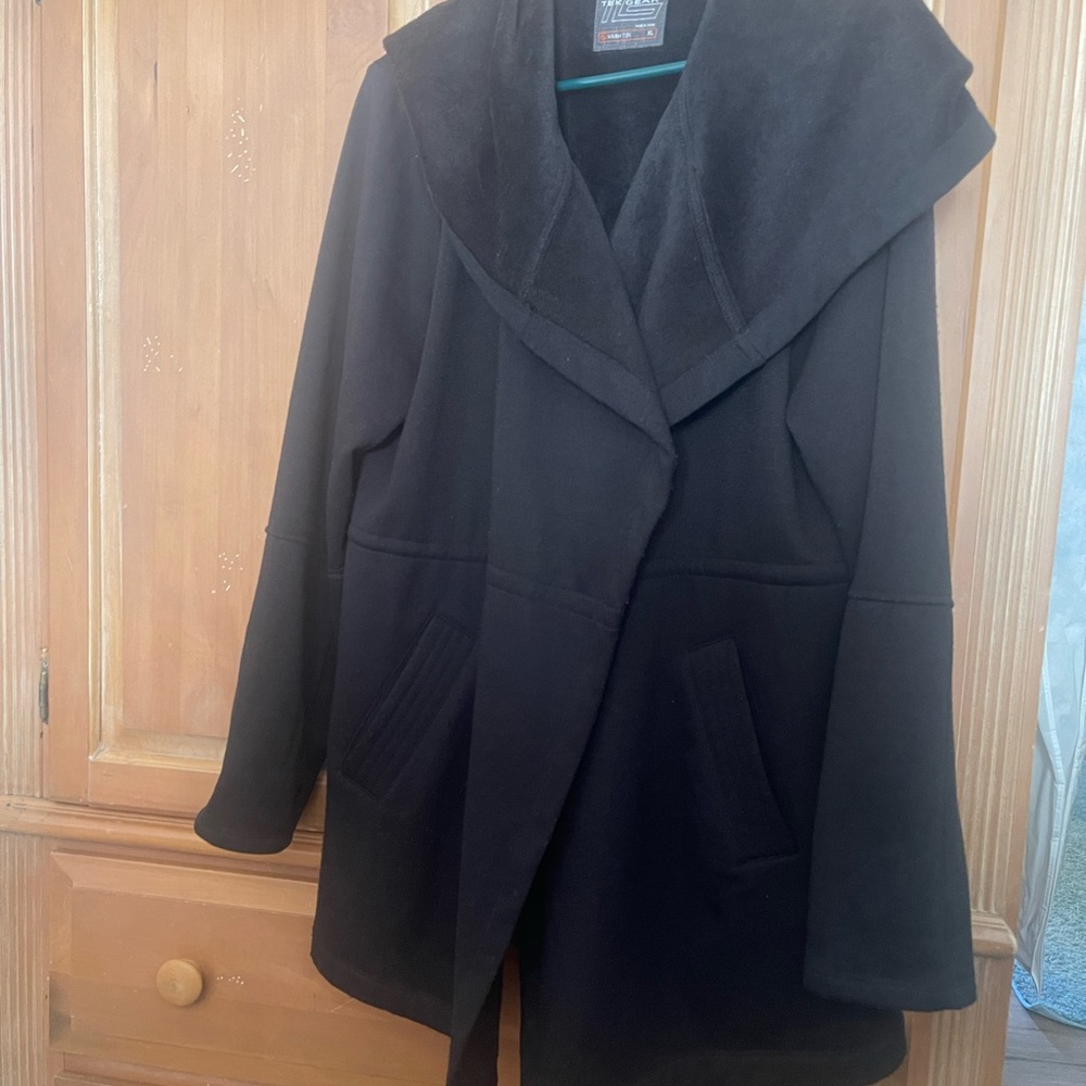 Tek Gear Black Hooded Jacket
